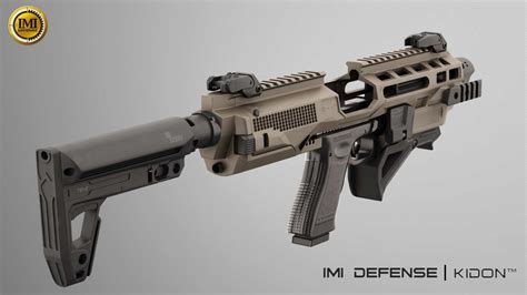 Kidon Imi Defense Innovative Pistol To Carbine Platform For Sig Sauer P250p320 And Grand Power