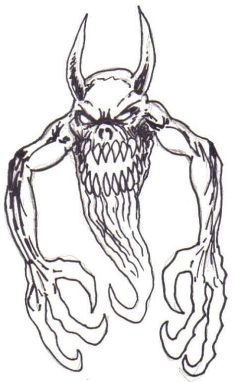 Cool Monster Drawings