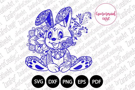Rabbit Mandala Svg Free Ideas Free Layered Svg Files