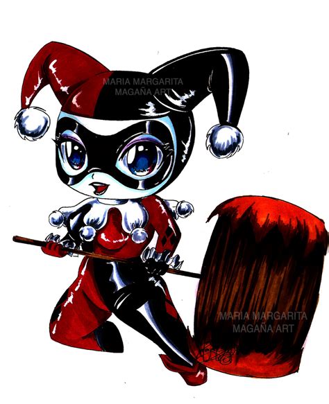 Chibi Harley Quinn By Selene Nightmare69 On Deviantart