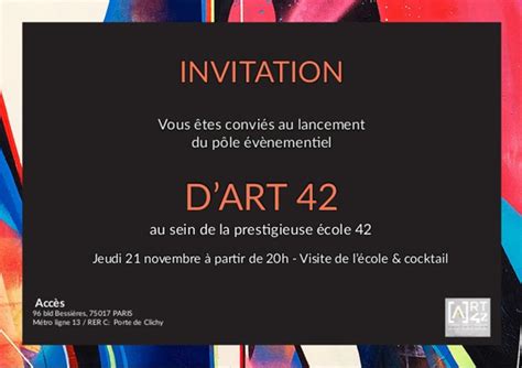 Marketing événementiel La Création Dune Invitation Oxatis