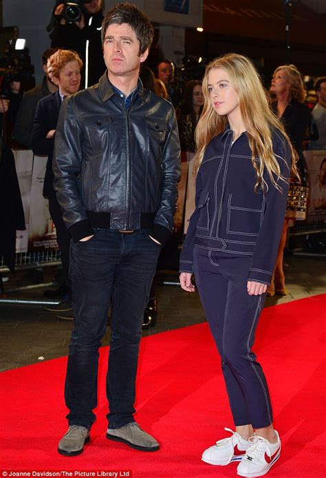 Noel Gallagher Takes His Model Daughter Anais To The Burnt Premiere In