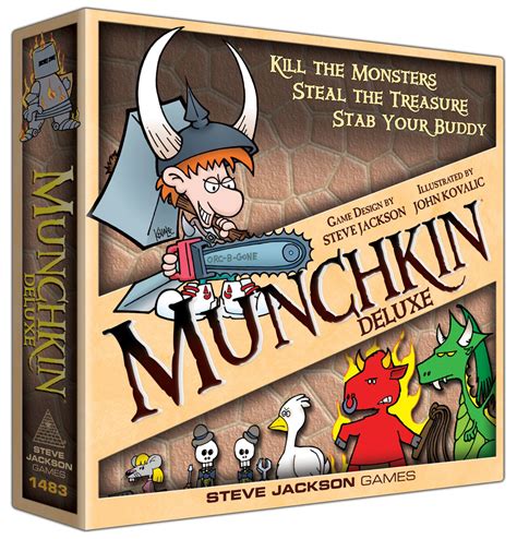 Munchkin Deluxe Board Game Review Refresh Play