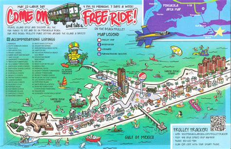 Pensacola Beach Rv Resort Map