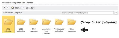 How To Create A Calendar In Powerpoint 2010