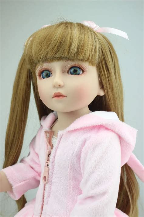 Hot Sell Free Shipping Very Beautiful Doll Long Wig Hair Doll Hot