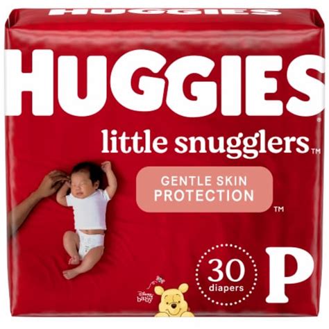 Huggies Little Snugglers Baby Diapers Size Preemie 30 Ct Kroger