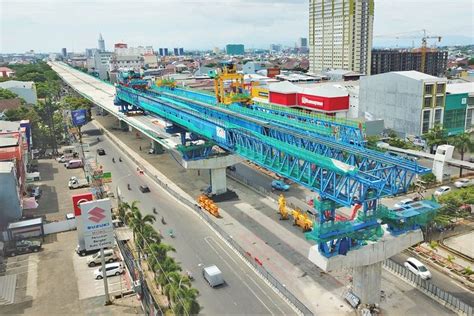 Konstruksi Jalan Tol Layang Pertama Makassar Masuki Tahap Akhir My