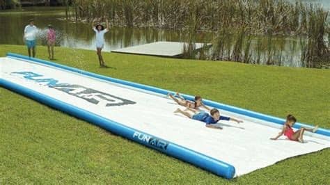 Beat the heat with this easy to make slip 'n slide. You Could Slide a Truck Down This Monstrous 50-Foot Long ...