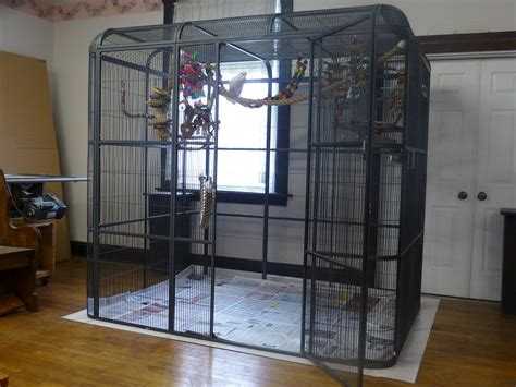 Walk In Parrot Cage Aviary Centurion Cages Platinum 86x62 Macaw