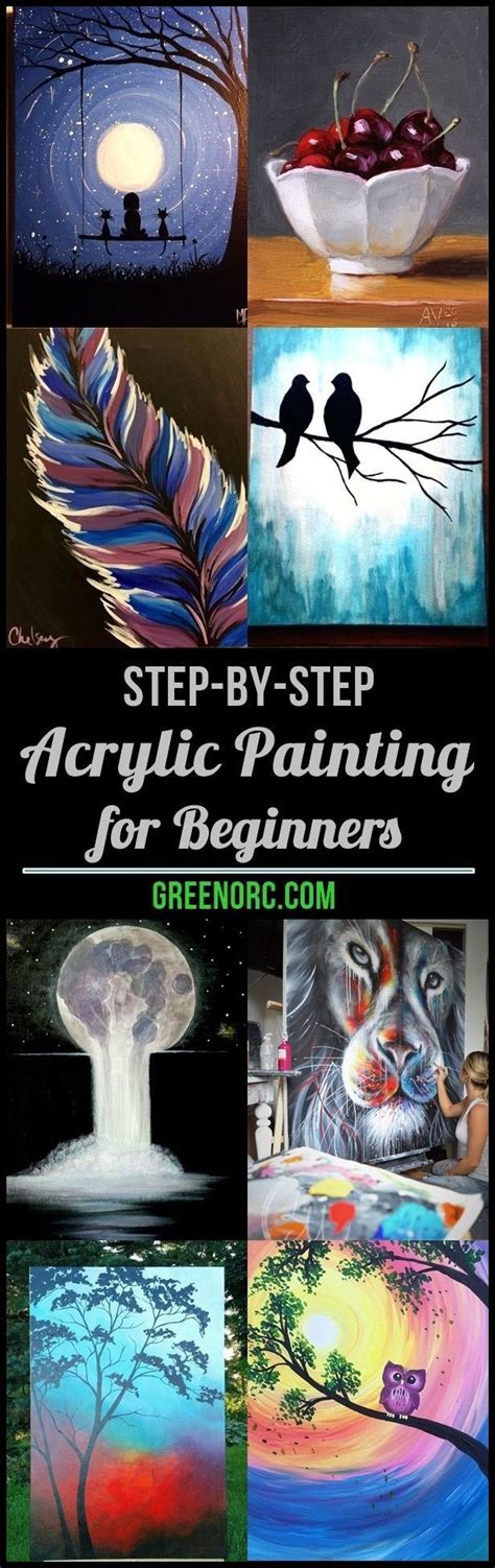 Heute gebe ich euch 10 tipps für alle anfänger im digitalen malen und zeichnen. Schritt für Schritt Acrylmalerei für Anfänger (mit Bildern ...