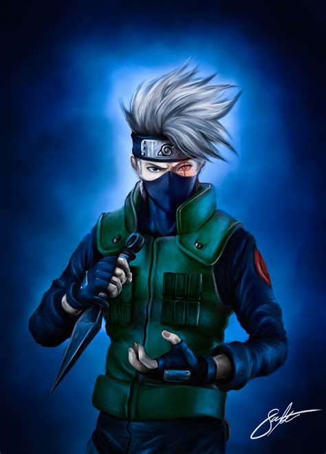 Hatake Kakashi Fan Art By Shaaanjaroart On Deviantart