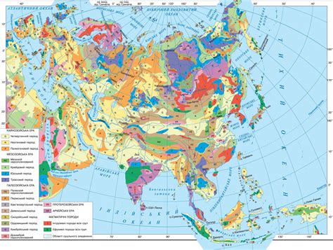 Northern Siberia Map Floss Papers