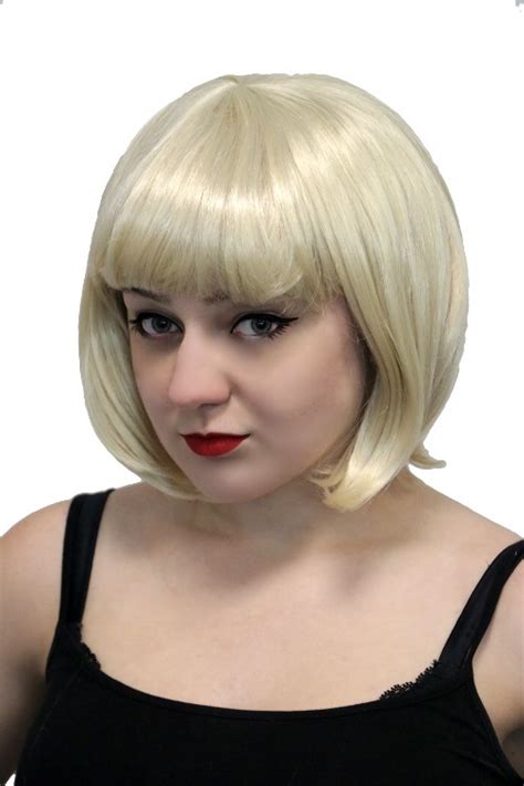 Blonde Bob Wig Costume Creations By Robin