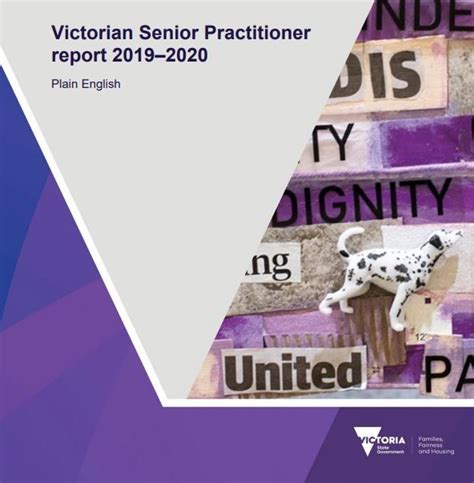 Victorian Senior Practitioner Report 2019 20
