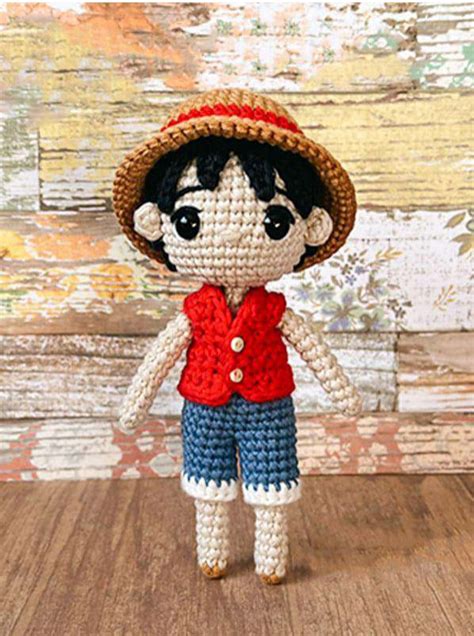 One Piece Pattern Anime Crochet Pattern Amigurumi Crochet Etsy