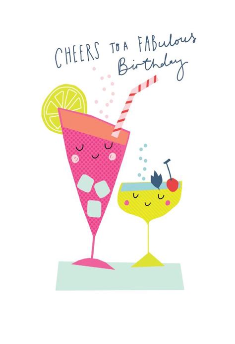 Cheers To Your Years Birthday Card Free Greetings Island Happy