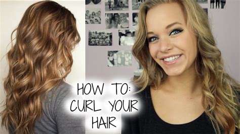 How To Curl Your Hair The Right Way Youtube