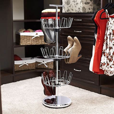 Great prices on furniture & more. Revolving Rack for Vertical Shoe Storage — Homebnc