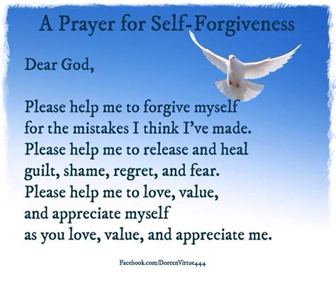 A Prayer For Self Forgiveness Prayer For Forgiveness Prayers Prayer