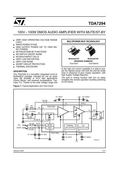 Tda7294 Power Amp Kits By Ampslab