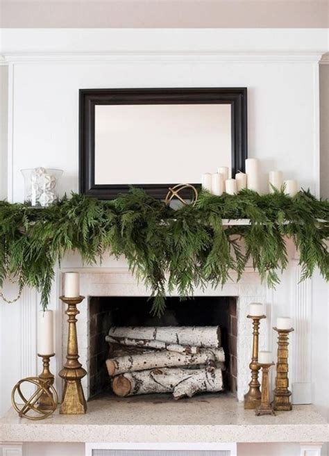 20 Stunning Mantel Winter Wonderland Ideas Christmas