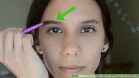 How To Shape Your Eyebrows Without Plucking Steps