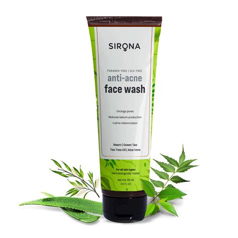 Buy Anti Acne Face Wash For Men And Women 125 Ml Online In India