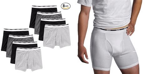 Gildan Men S Boxer Briefs Premium Cotton Underwear Pack Walmart Com