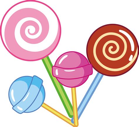 Lollipop Euclidean Vector Candy Vector Cartoon Lollipop Png Download