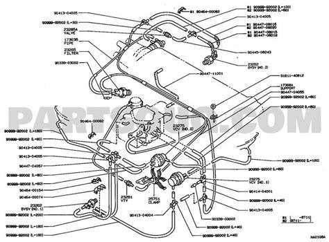 Toyota Corolla Vacuum Diagram