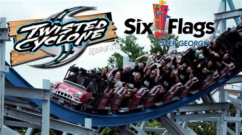 Twisted Cyclone Cinematic Off Ride Six Flags Over Georgia New For 2018 Youtube