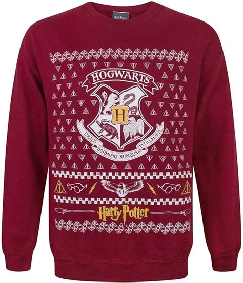 Harry Potter Hogwarts Christmas Sweatshirt Clothing
