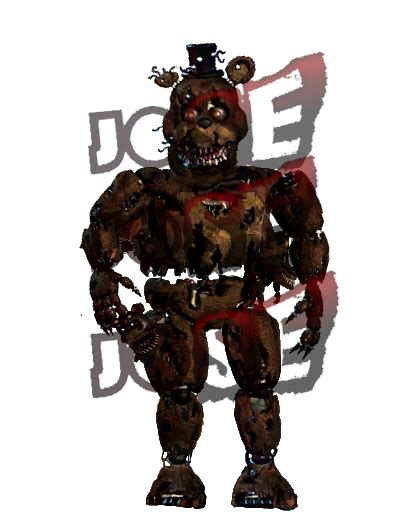 Nightmare Freddy Full Body By Josethemaker On Deviantart