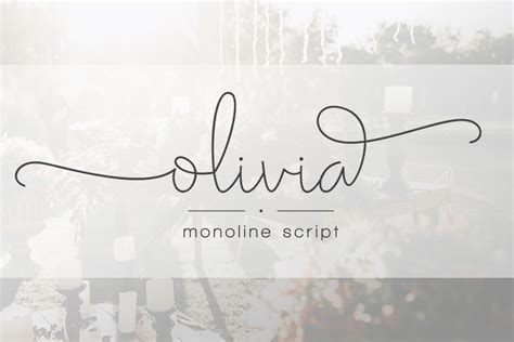 Olivia Script Font By Dharmas Studio · Creative Fabrica