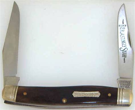Schrade Heritage Everlasting Sharp Muskrat Bone 7801 American Edge Knives