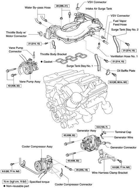 Toyota 4runner 2001 06 Intake Manifold Repair Guide Autozone