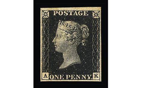 1837 Medal A Way To Afford “penny Black” Stamp Image