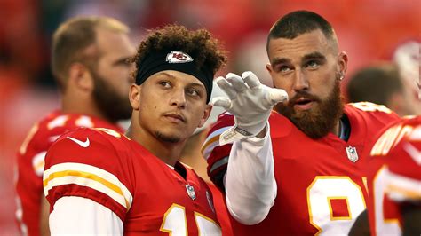 Chiefs Te Travis Kelce Jumped On The Mahomes Bandwagon Later Than Most