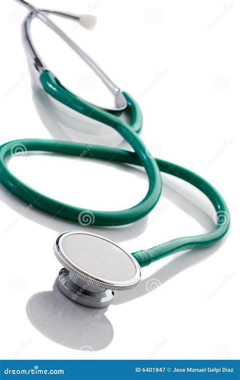 Green Stethoscope Stock Photo 18147666