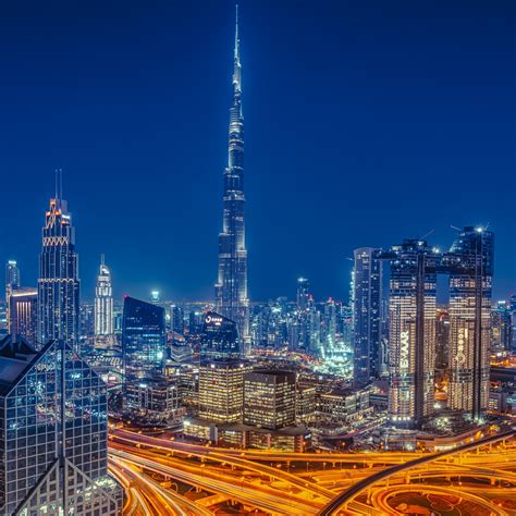 Burj Khalifa Wallpaper 4k Skyscraper Dubai Cityscape