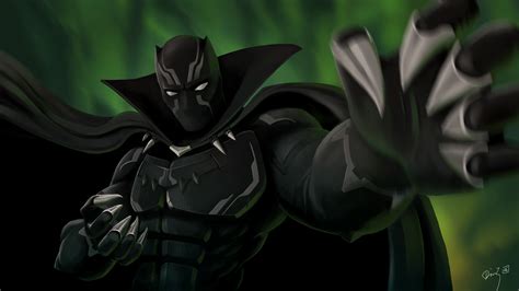 3840x2160 Black Panther Superheroes Hd 4k Artwork Digital Art