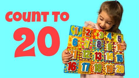 Numbers And Counting Learning Activity Educational Videos For Toddlers