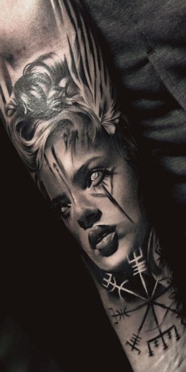 35 Amazing Valkyrie Tattoos That You Must See Tattoo Me Now Viking