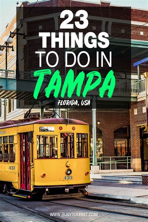 23 Best And Fun Things To Do In Tampa Florida In 2020 Florida Travel