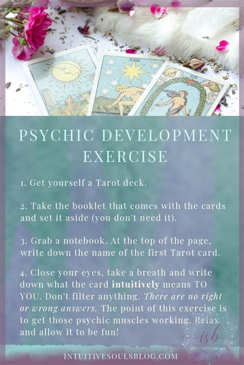 For Tons More Psychic Development Tips And Exercises Read This Blog