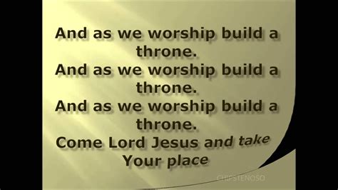 This is jesus we enthrone you by john george on vimeo, the home for high quality videos and the people who love them. LORD JESUS WE ENTHRONE YOU - YouTube
