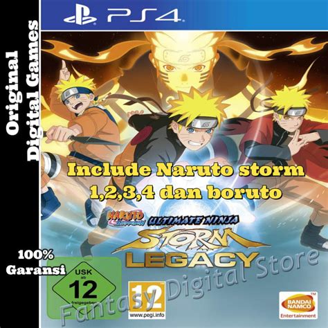 Jual Naruto Shippuden Ultimate Ninja Storm Legacy Ps4 Ps5 Shopee