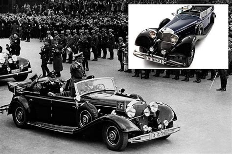Adolf Hitlers Mercedes Used In Twisted Nazi Parades Up For Sale But