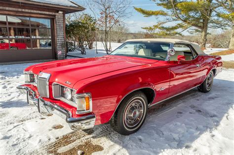 1973 Mercury Cougar Xr 7 Convertible 4 Speed For Sale On Bat Auctions